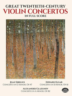 Great Twentieth-Century Violin Concertos in Full Score