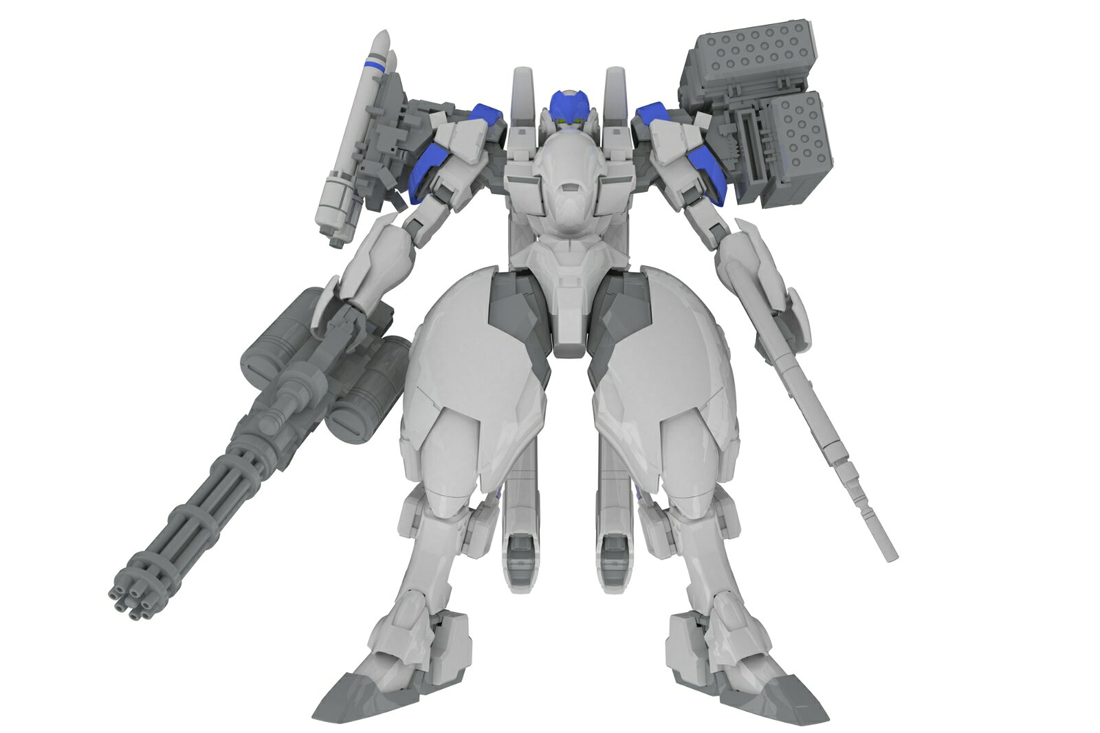 1/35 『POWERDoLLS』 X-4+(PD-802) 装甲歩兵用 武装セット3[武装取り付け用肩パーツ＆DRu35 MLC＆R25ロケット＆M7Aガトリングホウ] 【PP161】 (プラモデル)