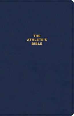 CSB Athlete's Bible, Revised and Updated, Optimal Type, Navy Leathertouch: Devotional Bible for Athl CSB ATHLETES BIBLE REV & UPDAT （Fca） [ Fellowship of Christian Athletes ]