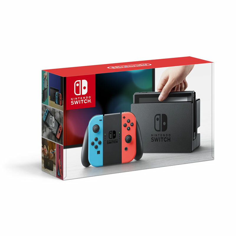 Nintendo Switch Joy-Con(L) ネオンブルー/(R) ネオンレッドの画像