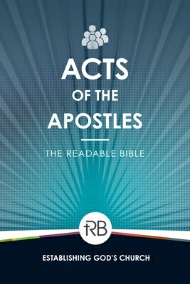 The Readable Bible: Acts READABLE BIBLE [ Rod Laughlin ]