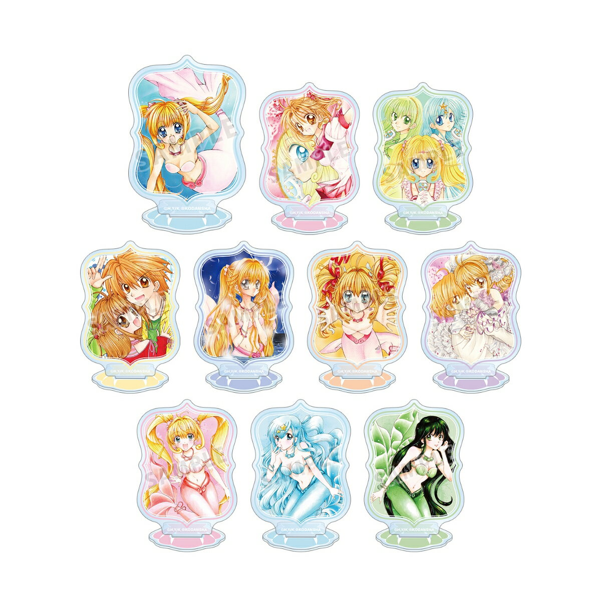 ぴちぴちピッチトレーディング 表紙イラスト アクリルスタンド(BOX＝10入)