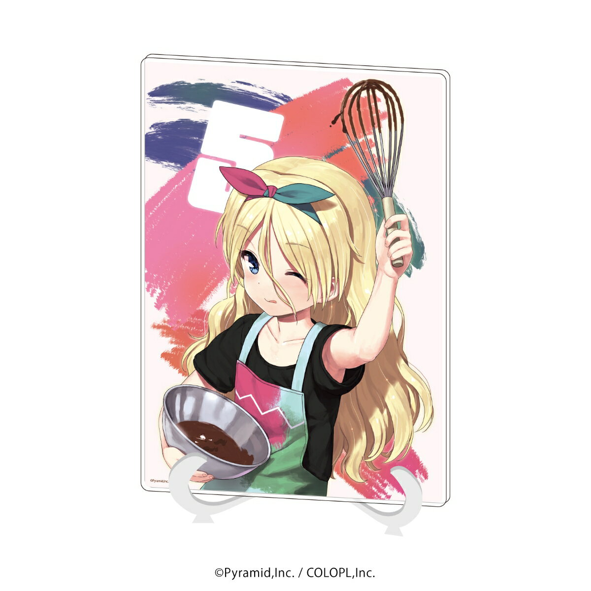 アクリルアートボード(A5サイズ)「アリス・ギア・アイギス」21/5周年 F(公式イラスト)【グッズ】