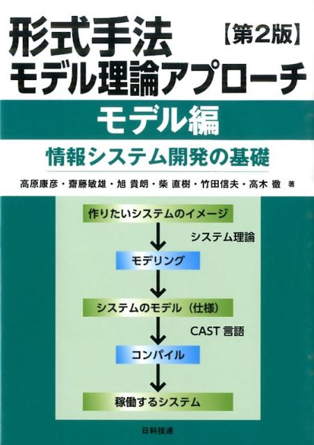 形式手法モデル理論アプローチ（モデル編）第2版 情報システム開発の基礎 [ 高原康彦 ]