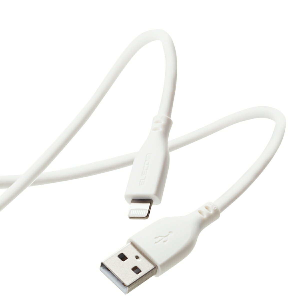 iPhoneť֥ 饤ȥ˥ USB-A 2m ѵ iPhone iPad ꥳǺ ۥ磻