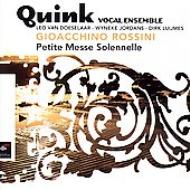 【輸入盤】Petite Messe Solennelle: Quink Vocal Ensemble Doeselaar Jordans [ ロッシーニ（1792-1868） ]