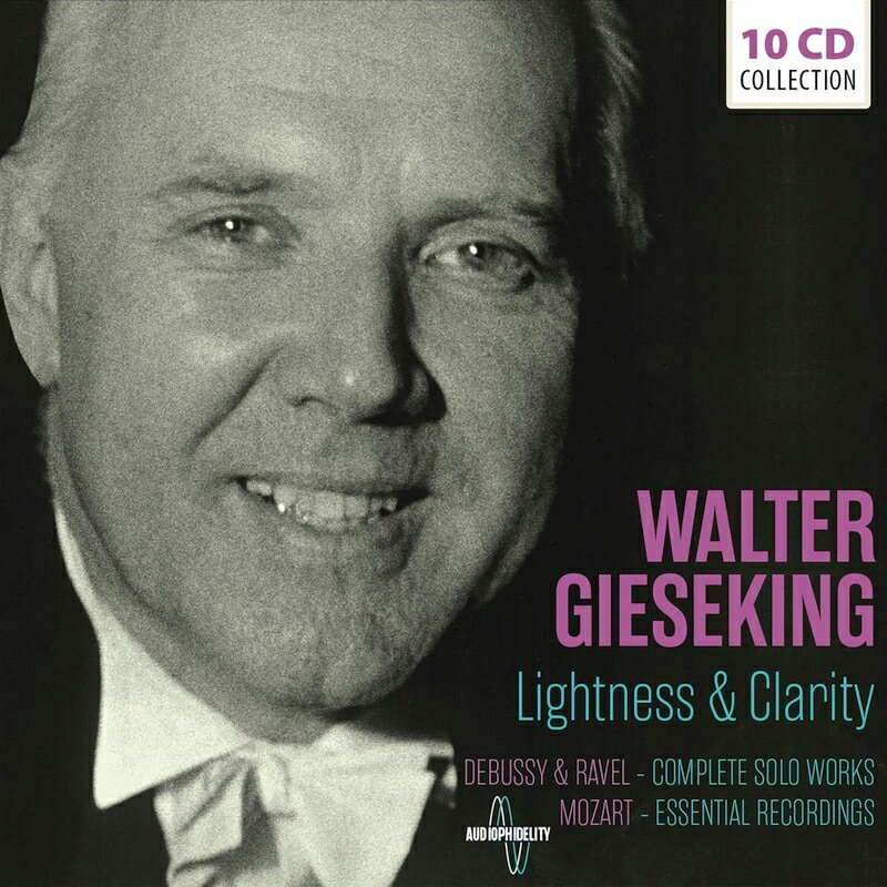 ピアノ作品集value Walter オムニバス（ピアノ） 発売日：2020年11月13日 Walter Gieseking : Lightness & Clarity (10CD) JAN：4053796005724 600572 Membran Wallet CD クラシック 器楽曲 輸入盤