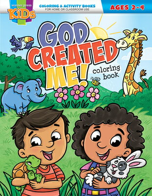 God Created Me!: Coloring Book GOD CREATED ME [ Warner Press ]