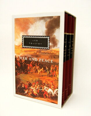 War and Peace: 3-Volume Boxed Set; Introduction by R. F. Christian BOXED-WAR & PEACE （Everyman's Library Classics） [ Leo Tolstoy ]