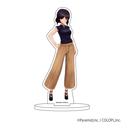 キャラアクリルフィギュア「アリス・ギア・アイギス」37/新谷 芹菜【グッズ】