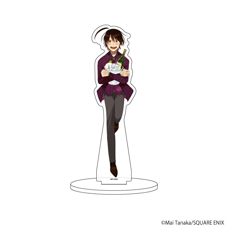 キャラアクリルフィギュア「妖怪学校の先生はじめました!」01/安倍晴明 ホストver.(描き下ろしイラスト)【グッズ】