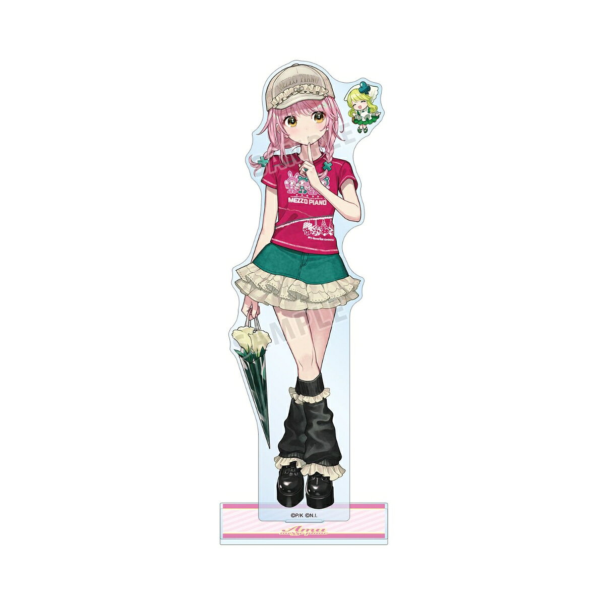 『しゅごキャラ！』ナルミヤキャラクターズコラボ チェリ子さんイラスト 日奈森 あむ mezzo piano BIGアクリルスタンド