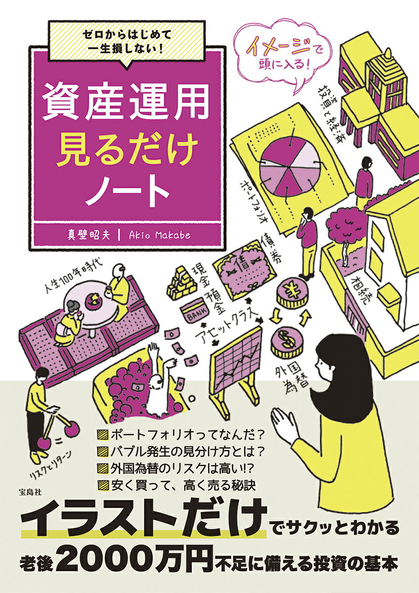 ゼロからはじめて一生損しない！資産運用見るだけノート