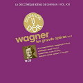 ディアパゾン誌自主レーベル・ボックス第16弾はワーグナー！
50年代のバイロイト音楽祭でのライヴ録音集！

芸術の国、フランスが世界に誇るクラシック音楽専門誌「ディアパゾン（Diapason）」の自主レーベルより、ボックス・セット・シリーズの第16弾となるリヒャルト・ワーグナーのオペラ集が登場します！
　今回のワーグナーのオペラ集には、ディアパゾン誌の編集長エマニュエル・デュピュイや、同誌のジャーナリストたちが選出した1950年代のバイロイト音楽祭での4つのライヴ録音を収録。当時を代表するワーグナー歌手たちの共演、サヴァリッシュ、カラヤン、そして当時のバイロイト音楽祭の顔の1人でもあったクリュイタンスの名演が、ディアパゾン誌のお墨付き、そしてフランスのマスタリング・スタジオ「Circa」のイザベル・デイヴィのリマスタリングによって、ディアパゾン誌の自主レーベルに加わります！（輸入元情報）

【収録情報】
Disc1-2
● 『さまよえるオランダ人』全曲

　ジョージ・ロンドン（オランダ人／バス・バリトン）
　レオニー・リザネク（ゼンタ／ソプラノ）
　ヨゼフ・グラインドル（ダーラント船長／バス）
　フリッツ・ウール（エリック／テノール）
　レス・フィッシャー（マリー／アルト）
　ゲオルク・パスクーダ（舵手／テノール）
　バイロイト祝祭管弦楽団＆合唱団
　ヴォルフガング・サヴァリッシュ（指揮）

　録音：1959年8月5日、バイロイト祝祭劇場（ライヴ、モノラル）
　選定者：エマニュエル・デュピュイ

Disc3-5
● 『ローエングリン』全曲

　シャンドール・コーンヤ（ローエングリン／テノール）
　レオニー・リザネク（エルザ／ソプラノ）
　アストリッド・ヴァルナイ（オルトルート／ソプラノ）
　エルネスト・ブラン（テルラムント／バリトン）、他
　バイロイト祝祭歌劇場管弦楽団＆合唱団
　アンドレ・クリュイタンス（指揮）

　録音：1958年7月23日、バイロイト祝祭劇場（ライヴ、モノラル）
　選定者：リシャール・マルテ

Disc6-8
● 『タンホイザー』全曲

　ヴォルフガング・ヴィントガッセン（タンホイザー／テノール）
　ディートリヒ・フィッシャー＝ディースカウ（ヴォルフラム／バリトン）
　グレ・ブロウェンスティーン（エリーザベト／ソプラノ）
　ヘルタ・ヴィルヘルト（ヴェーヌス／ソプラノ）
　ヨゼフ・グラインドル（ヘルマン／バス）
　ヨゼフ・トラクセル（テノール／ワルター）
　ゲルハルト・シュトルツェ（ハインリヒ／テノール）
　トニ・ブランケンハイム（ビーテロルフ／バリトン）
　アルフォンス・ヘルヴィッヒ（ラインマル／バリトン）
　フォルカー・ホルン（牧童／テノール）
　バイロイト祝祭歌劇場管弦楽団＆合唱団
　アンドレ・クリュイタンス（指揮）

　録音：1955年8月9日、バイロイト祝祭劇場（ライヴ、モノラル）
　選定者：ディディエ・ファン・モエレ

Disc9-12
● 『トリスタンとイゾルデ』全曲

　ラモン・ヴィナイ（トリスタン／テノール）
　マルタ・メードル（イゾルデ／ソプラノ）
　ハンス・ホッター（クルヴェナール／バス・バリトン）
　イーラ・マラニウク（ブランゲーネ／メゾ・ソプラノ）
　ルートヴィヒ・ウェーバー（マルケ王／バス）
　ヘルマン・ウーデ（メロート／バス）、他
　バイロイト祝祭歌劇場管弦楽団＆合唱団
　ヘルベルト・フォン・カラヤン（指揮）

　録音：1952年7月23日、バイロイト祝祭劇場（ライヴ、モノラル）
　選定者：エマニュエル・デュピュイ
Powered by HMV