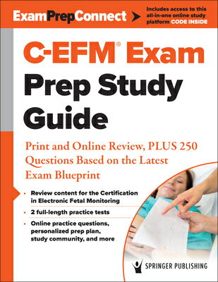 C-Efm(r) Exam Prep Study Guide: Print and Online Review, Plus 250 Questions Based on the Latest Exam C-EFM(R) EXAM PREP SG [ Springer Publishing Company ]