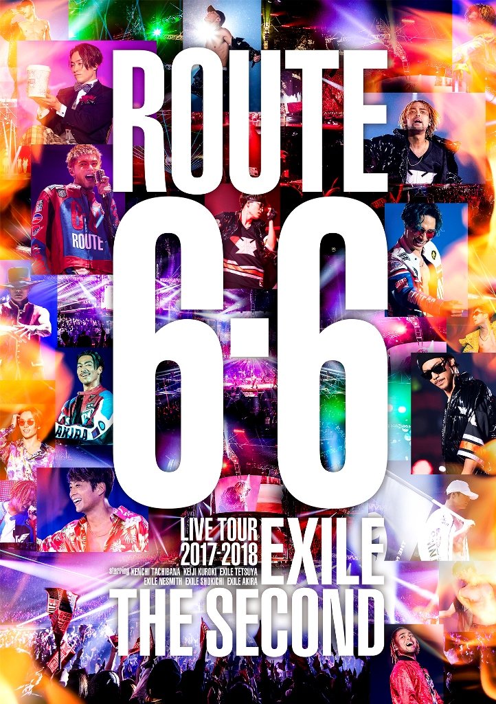 EXILE THE SECOND LIVE TOUR 2017-2018 “ROUTE 6 6”(通常盤) EXILE THE SECOND