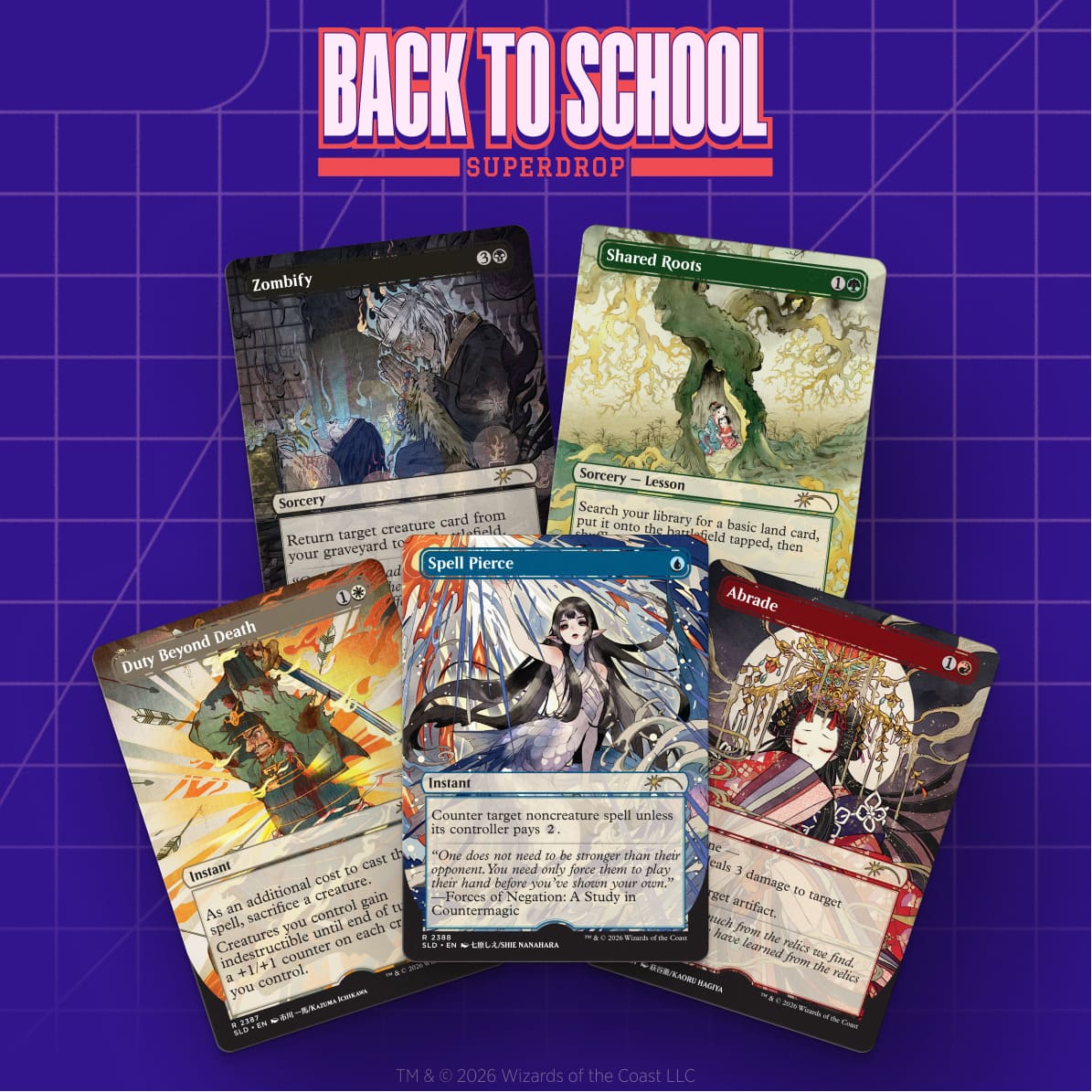 マジック：ザ・ギャザリング Secret Lair Back to School Superdrop Return to Mystical Archive【クレジットカード決済限定】
