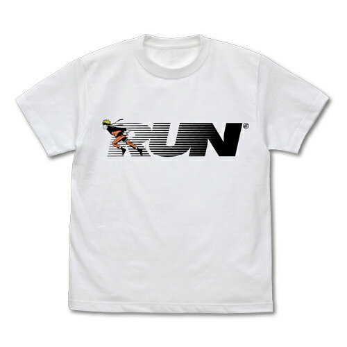 NARUTO-ナルトー 疾風伝 ナルトRUN Tシャツ/WHITE-M