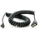 ATOMCAB014 Coiled MICRO HDMI to Full HDMI Cable (50cm)