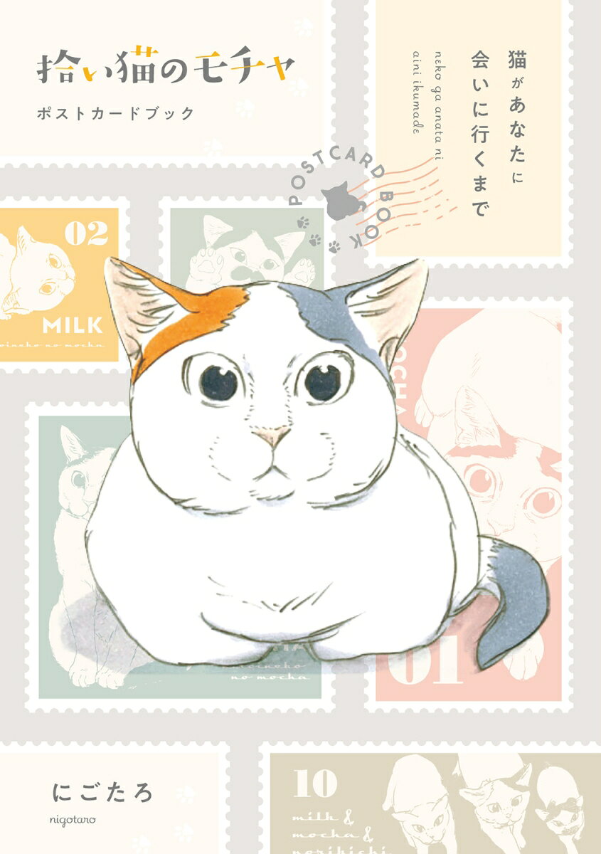 拾い猫のモチャ　ポストカードブック 猫があなたに会いに行くまで