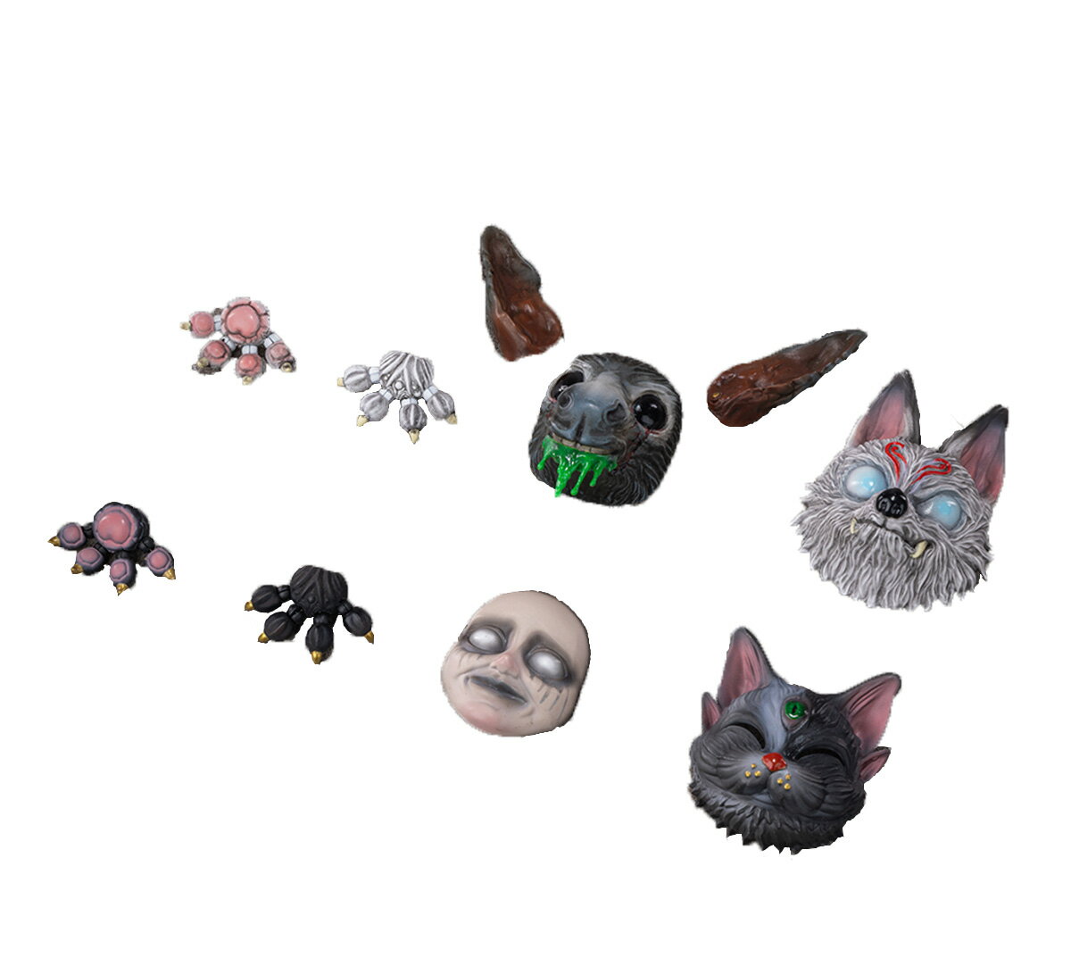 GIYORZILLA TOYS 壊れた童話 ピノキオ 1/6スケール可動フィギュア用オプションパーツ(マスクセット) 【03715775】 (フィギュア)