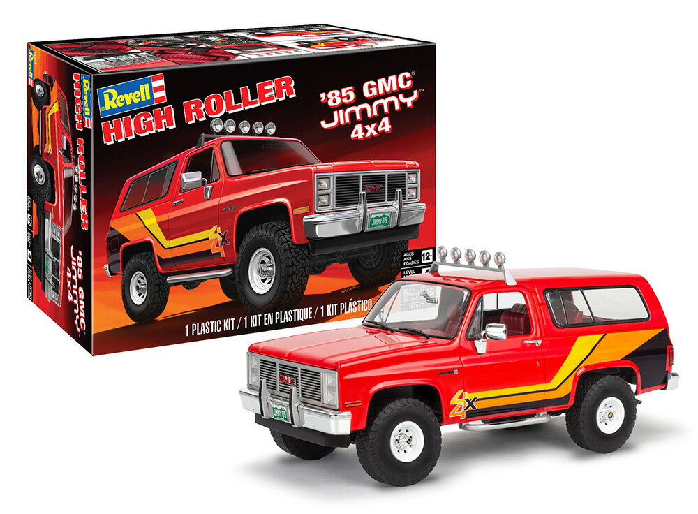 1/25 85 GMC Jimmy 4x4 ハイローラー 【14577】 (プラモデル)