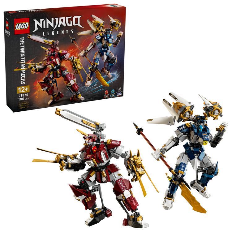 Blocks - レゴ(LEGO) ニンジャゴー チタンメカ・ツインセット 71870 おもちゃ 玩具 プレゼント 12歳 13歳 14歳