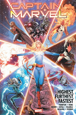 Captain Marvel: Highest, Furthest, Fastest Omnibus Carmen Carnero Cover CAPTAIN MARVEL V CAPTAIN MAR （Captain Marvel） 