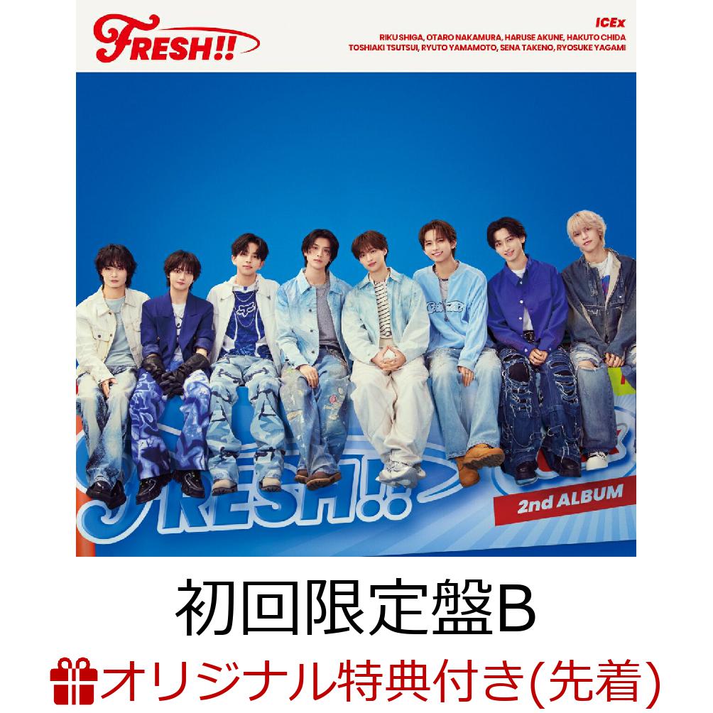 【楽天ブックス限定先着特典】【クレジットカード決済限定】FRESH!! (初回限定盤B CD＋Blu-ray)(オンラインラッキードロー抽選権+4カットフォトシート（フォトグレイ風）(ランダム8種))
