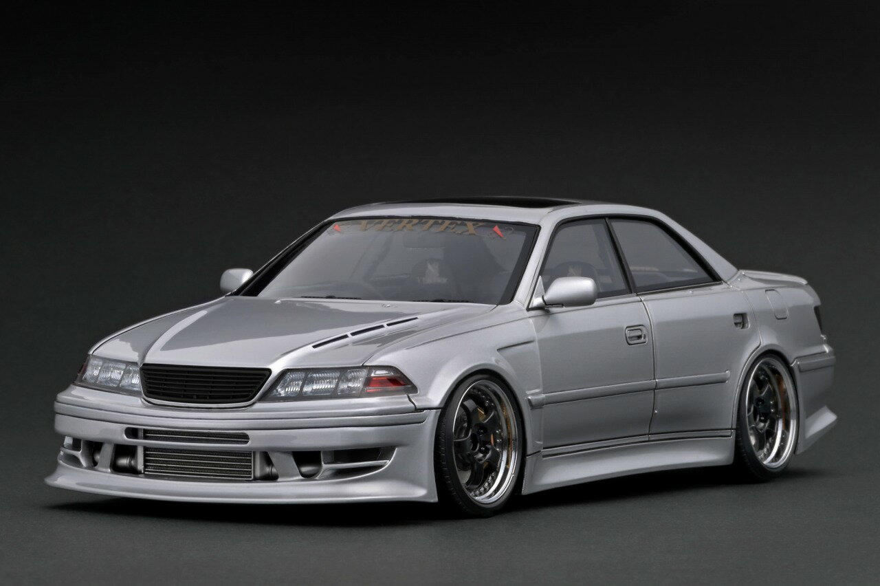 ignition model 1/18 VERTEX JZX100 MARK-II Silver White 【IG3578】 (ミニカー)