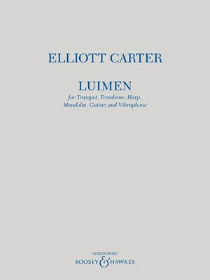 Luimen for Trumpet, Trombone, Harp, Mandolin, Guitar and Vibraphone Score LUIMEN FOR TRUMPET TROMBONE HA 