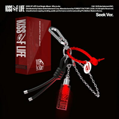 【輸入盤】2nd Single Album: Who is she (Seek Ver.)