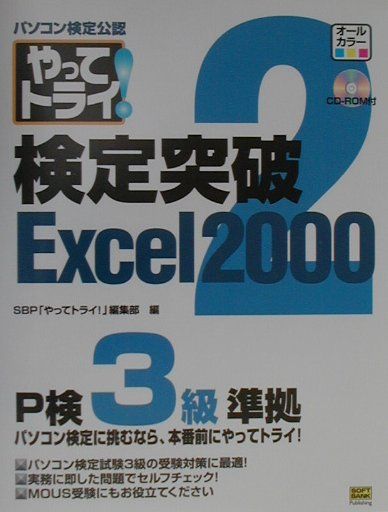 やってトライ！検定突破Excel　2000（2）