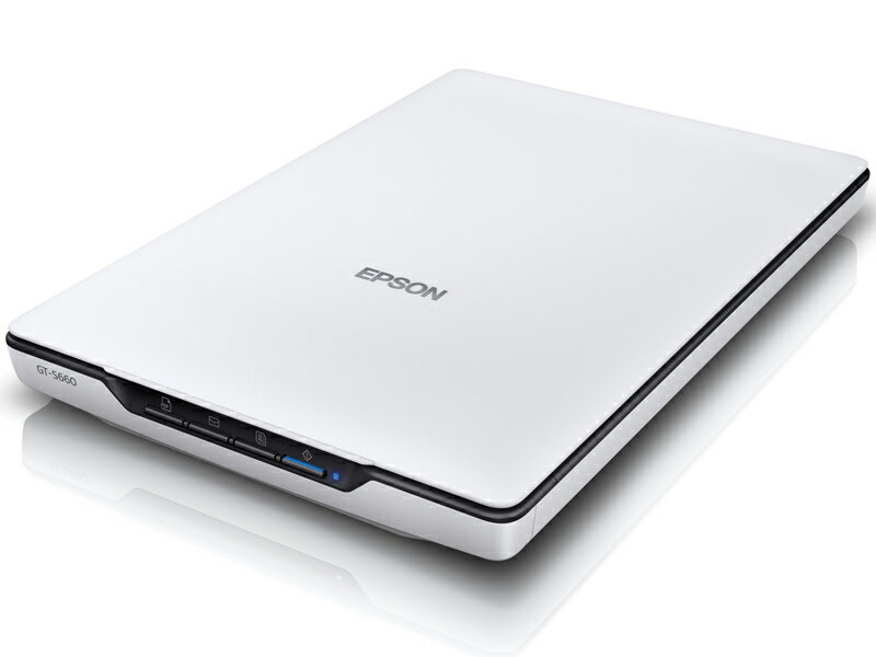 A4フラットベッドスキャナー/4800dpi/立て置きスタンド内蔵/USBバスパワー駆動