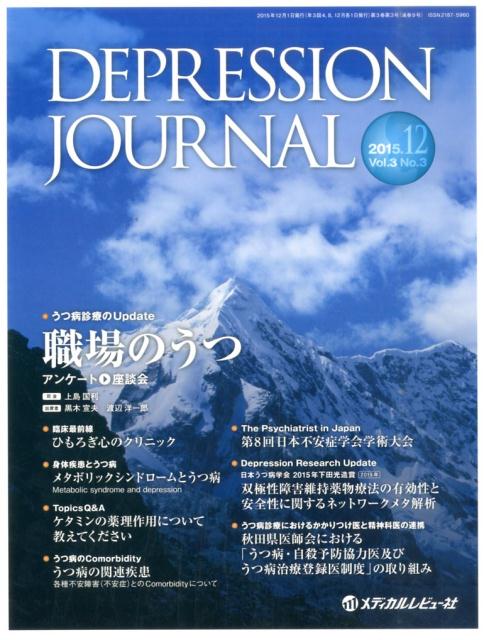 DEPRESSION　JOURNAL（3-3）
