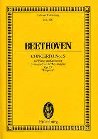 【輸入楽譜】ベートーヴェン, Ludwig van: ピアノ協奏曲 第5番 変ホ長調 Op.73 「皇帝」: スタディ・スコア