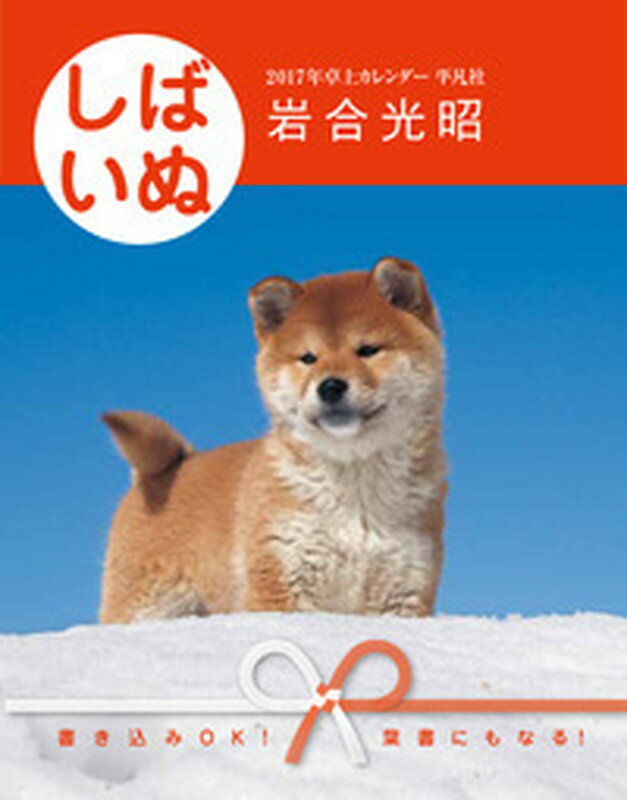 【卓上】2017年カレンダー　しばいぬ