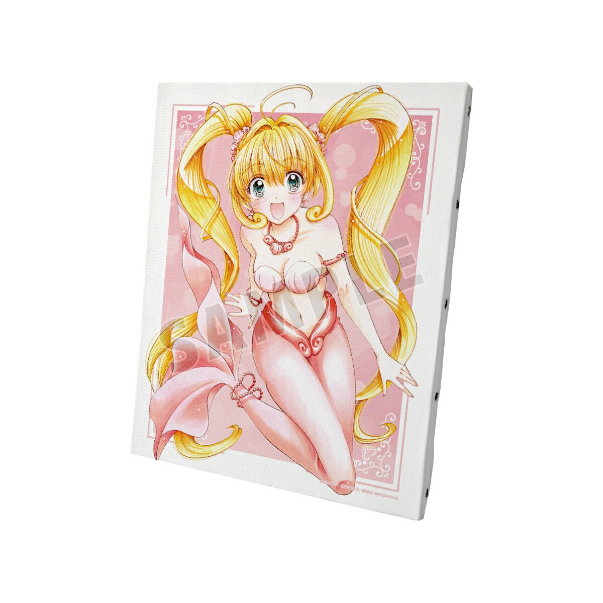 ぴちぴちピッチ七海 るちあ 新装版1巻表紙イラスト キャンバスボード