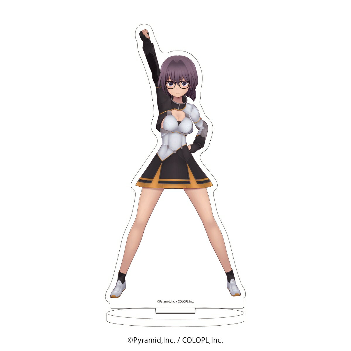 キャラアクリルフィギュア「アリス・ギア・アイギス」117/駒添絵伝 専用スーツVer.(公式イラスト)【グッズ】