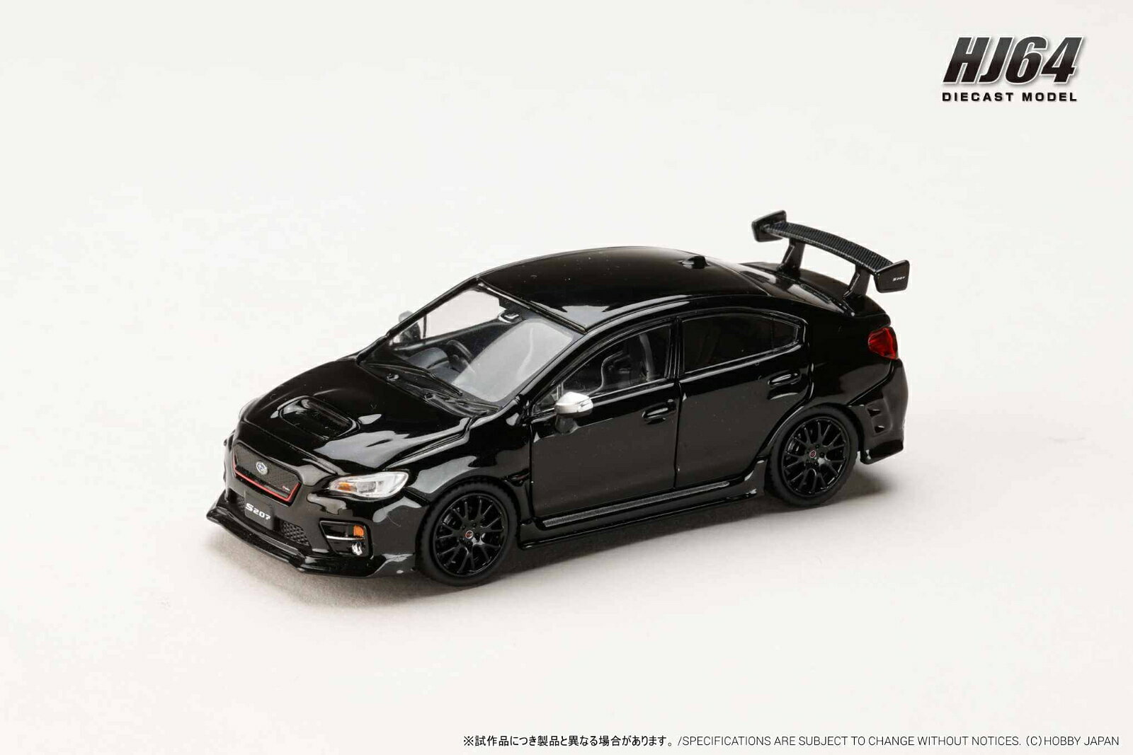 ホビージャパンの1/64ダイキャストシリーズ"HJ64"から"スバル S207 NBR チャレンジ パッケージ"のご案内です。
2026年はSUBARUの水平対向エンジンの誕生から60周年を迎える記念イヤーです。(HJ調べ）
製品にはコレクションに最適な透明ケース、台座とエンジンディスプレイモデルが付属します。

■素材：ダイキャスト(亜鉛合金） / ABS /
■ライセンス申請中。 

※写真はプロトタイプです。実際の製品とは異なります。 
※仕様は予告なく変更になる場合がございます。　
※メーカー都合により大幅な発売延期や発売中止が発生する場合がございます。予めご了承ください。

・ホビー系商品についての諸注意
メーカー都合により発売の大幅な延期が発生する可能性がございます。
予約商品についてはメーカーから順次入荷次第の発送となります。メーカー公表の発売日とは異なる場合がございますのでご了承ください。【対象年齢】：