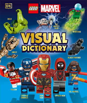 Lego Marvel Visual Dictionary (Library Edition): Without Minifigure LEGO MARVEL VISUAL DICT (LIBRA Simon Hugo