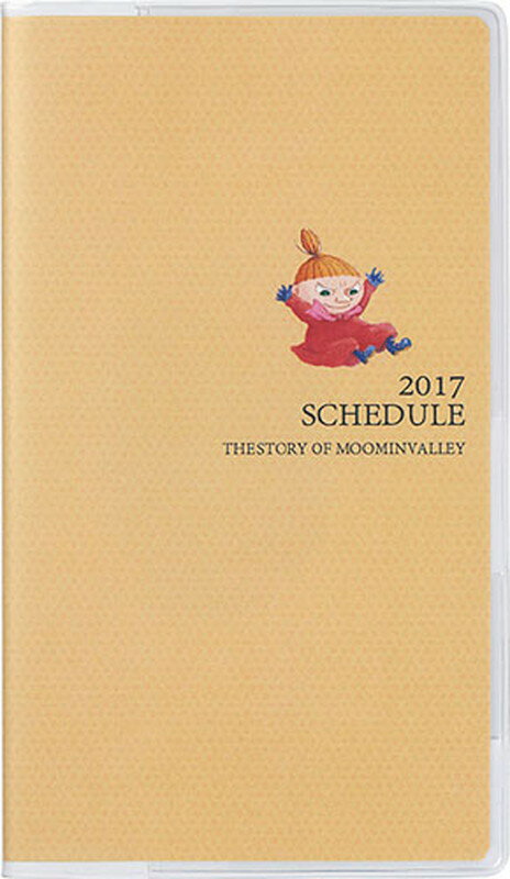 ムーミンスリムサイズ手帳（リトルミイ）