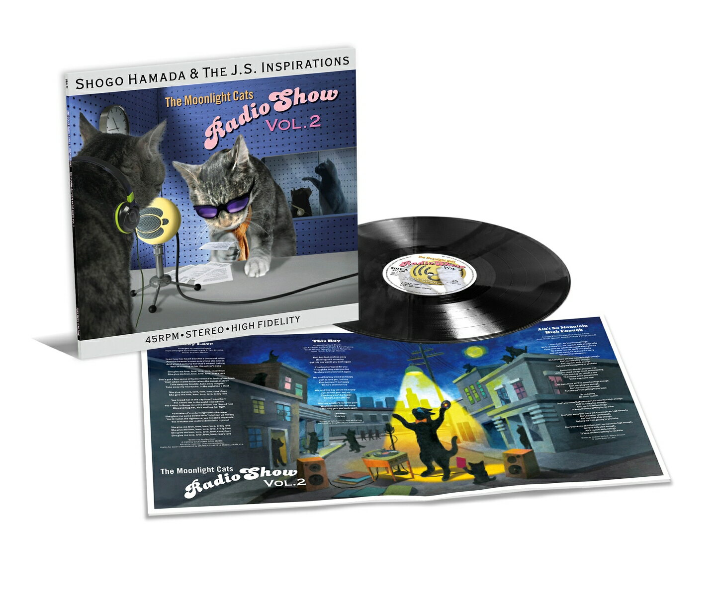 Shogo Hamada & The J.S. Inspirations The Moonlight Cats Radio Show Vol. 2【完全生産限定アナログ盤】