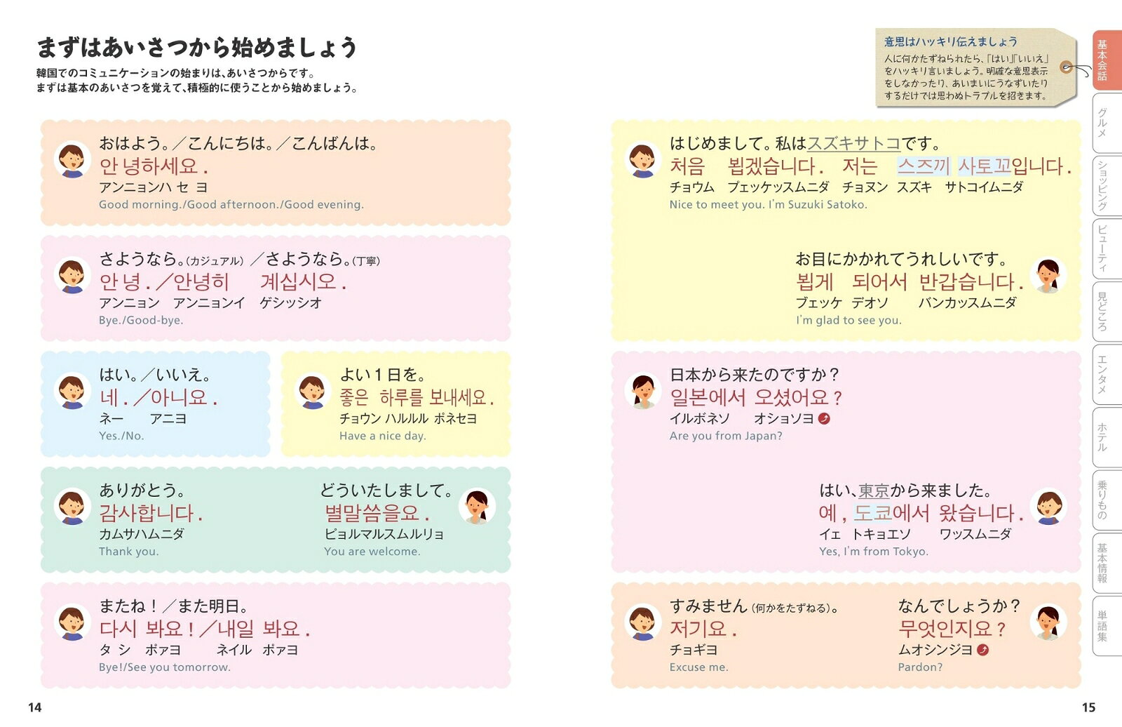 ことりっぷ会話帖 韓国語 [ 昭文社 旅行ガイドブック 編集部 ] book-21115953 楽天ブックス サンプル画像2