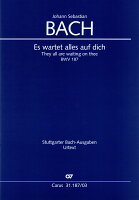 【輸入楽譜】バッハ, Johann Sebastian: カンタータ 第187番「すべてのもの汝を待ち望む」 BWV 187(独唱と混声四部合唱)(独語・英語)/Rempp編: ヴォーカル・スコア