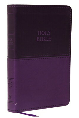 Kjv, Value Thinline Bible, Compact, Leathersoft, Purple, Red Letter Edition, Comfort Print KJV VALUE THINLINE BIBLE COMPA [ Thomas Nelson ]