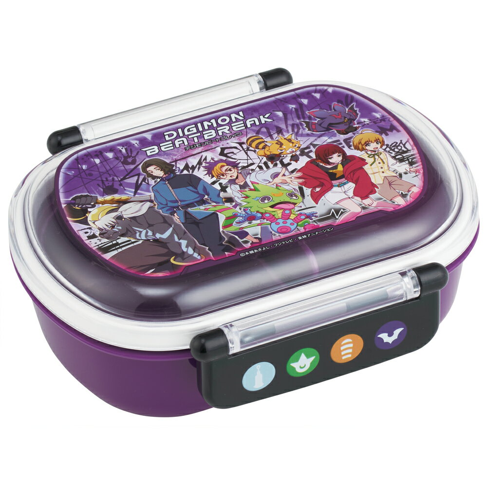 DIGIMON BEATBREAK 디지몬 비트 브레이크 도시락 상자 아이 1단 표준 사이즈 360ml 키즈 런치 박스
