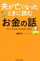 葬儀のことから、届出・手続き、名義変更、生命保険、遺族年金、相続税、今後の生活設計まで、人には聞きづらいけれども、大切なお金のことをわかりやすくまとめました。