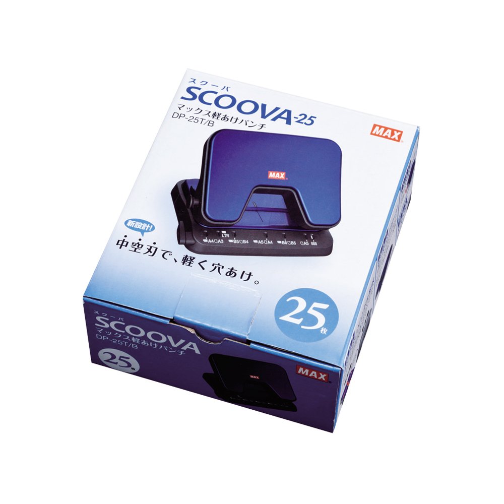 軽あけパンチSCOOVA　ブルー 事務小物 （文具(Stationary)） book-19736598 楽天ブックス サンプル画像2