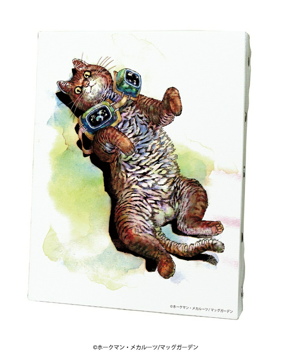 キャンバスアート「ニャイト・オブ・ザ・リビングキャット」01/タニシ【グッズ】